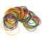 Yosogo Rubber Bands Assorted Colors - 100 grams