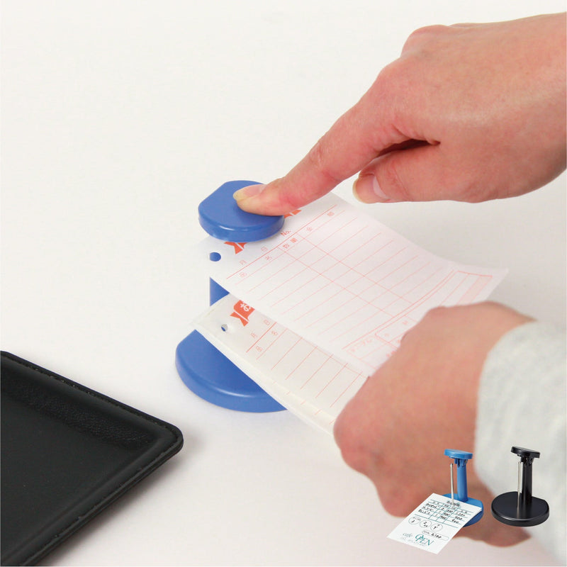 Open Spike File Receipt & Memo Holder with Safety Punch