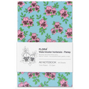 Inspira Flora 140x90mm Soft Cover 96 Sheets Pocket Notebook - A6
