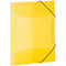 Herma Transparent 3 Flap Pocket Folder with Elastic Band - A3