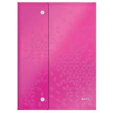 Leitz 2 Button Pocket File A4 - Pack of 1