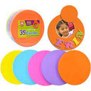 Creative Hands Circles Foam Shapes 15.5 cm - Pack of 35