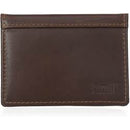 Buxton Genuine Leather Business Card Wallet - Brown