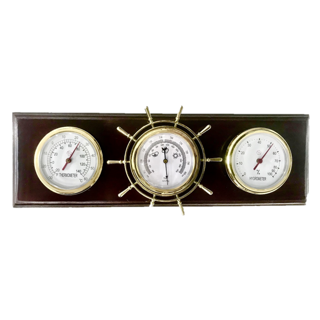 Captain Weather Station Thermometer + Barometer + Hygrometer