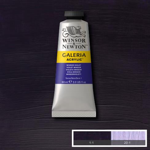 Winsor & Newton Acrylic Colors (60 ml) - Purple Range