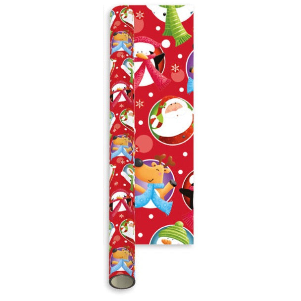 NEW IG Design Christmas Gift Wrap Roll  4M x 69cm