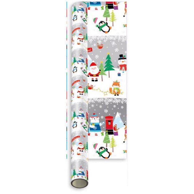 NEW IG Design Christmas Gift Wrap Roll  7M x 69cm
