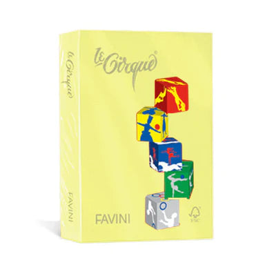 Favini Le Cirque Solid Color Card Stock A4 160g - Pack of 250 Sheets