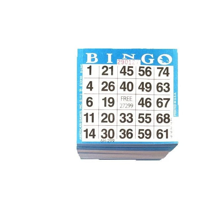 Bingo Paper Pads 10x10 cm - Pack of 50 Sheets