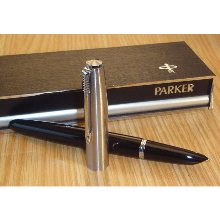 Parker 21 Aerometric Black CT Fountain Pen - Parker Vintage