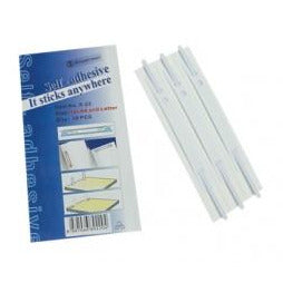 Bindermax Self Adhesive Filing Clip Fasteners - Pack of 10