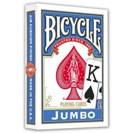 Bicycle® Jumbo Index Standard Size Jumbo Face Playing Cards