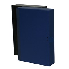 Bassile PVC Archive Box File with Clip & Cover 37x24x7.5 cm