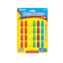 Bazic Caps Eraser - Pack of 24