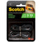 3M Scotch Black Indoor Velcro Strip Fasteners - 19mm x 45.7 cm