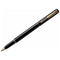 طقم أقلام باركر ريالتو ٨٨ أسود مذهب مطلي عيار ٢٣ قيراط ريشة + جاف
