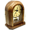 Bestar Classic Arched Solid Wood Pendulum Desk Clock - Walnut