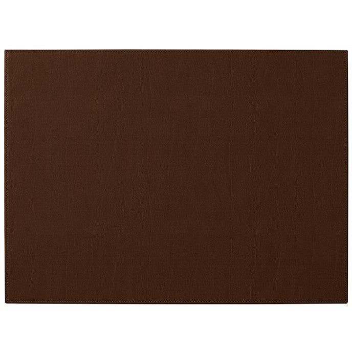 Lauffer Genuine Leather Single Side Simple Desk Pad 30x42cm