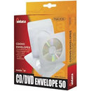 Aidata CD/DVD White Envelopes - Pack/50