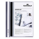 Durable Duraplus Extra Wide A4 Clear Folder