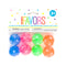 Unique Party Favors Glow in the Dark Bouncing Balls - Pack of 8