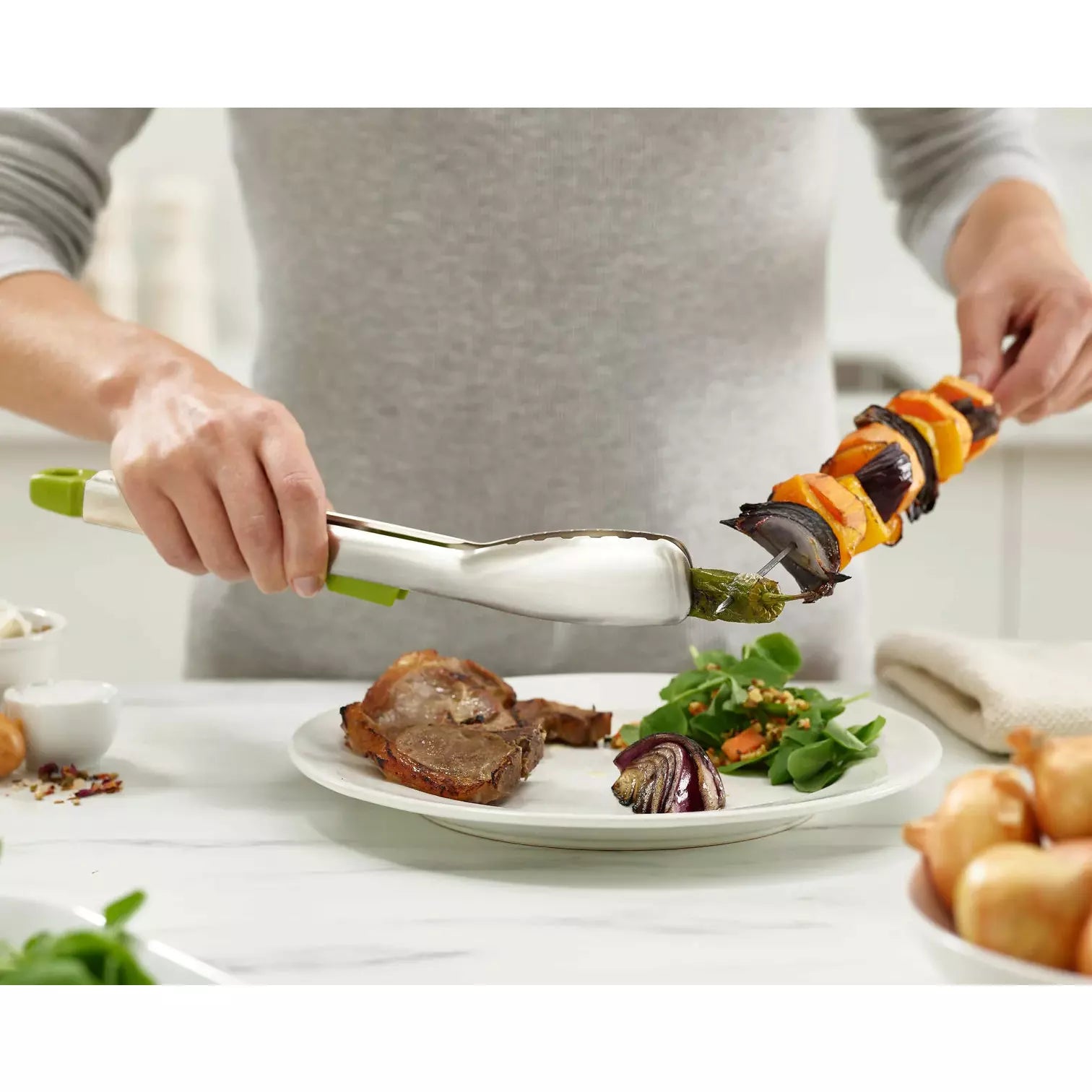 Joseph JosephElevate™ Slimline Stainless-steel Tongs