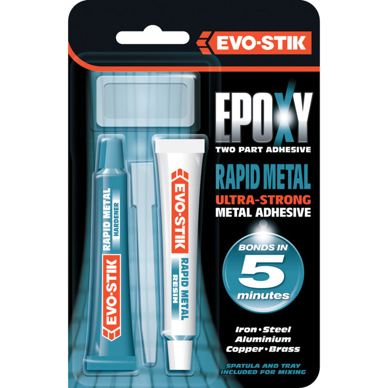 Evo-Stik Epoxy Rapid - Metal (2x30ml)