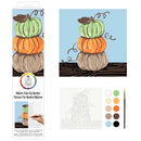 Plaid Let's Paint By Numbers Pumpkin Stack On Printed Canvas 35x35 cm