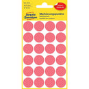 ملصقات ليبل دائرية ملونة للترميز ١٨ملم سعة ٩٦ ملصق
