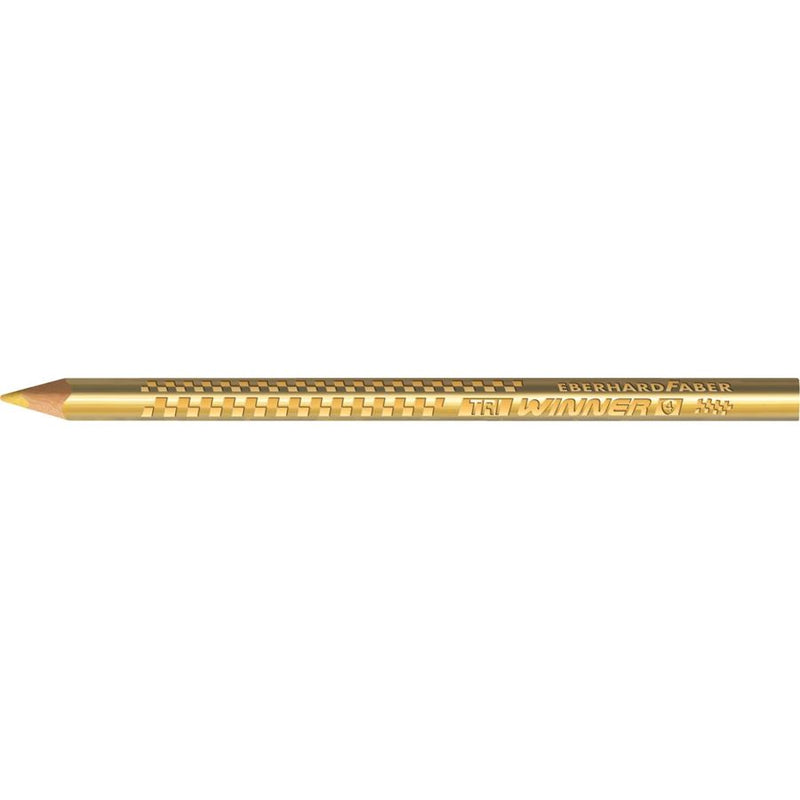 قلم رصاص ملون ذهبي عريض ايبرهاردفابر تراي وينر