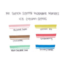 Mr. Sketch Ice Cream 6 Scented Washable Markers - Chisel Tip