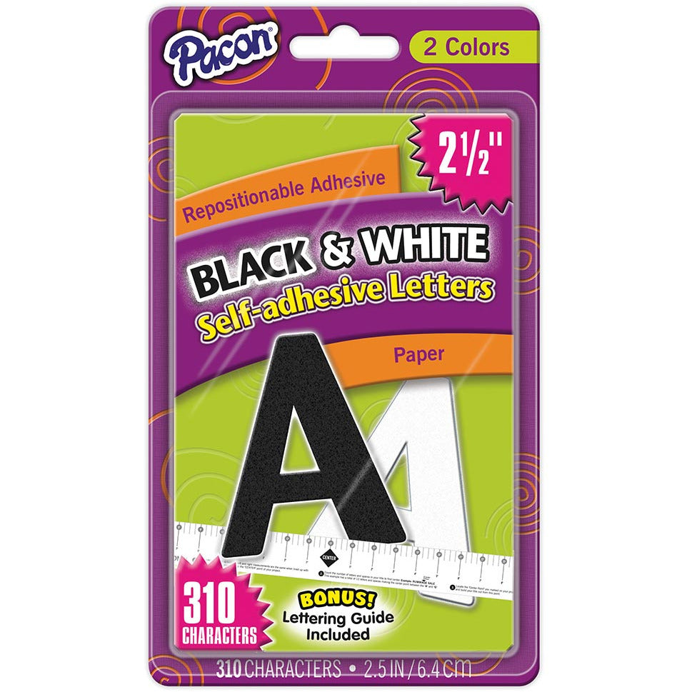 Repositionable Letters Pacon 2 1/2
