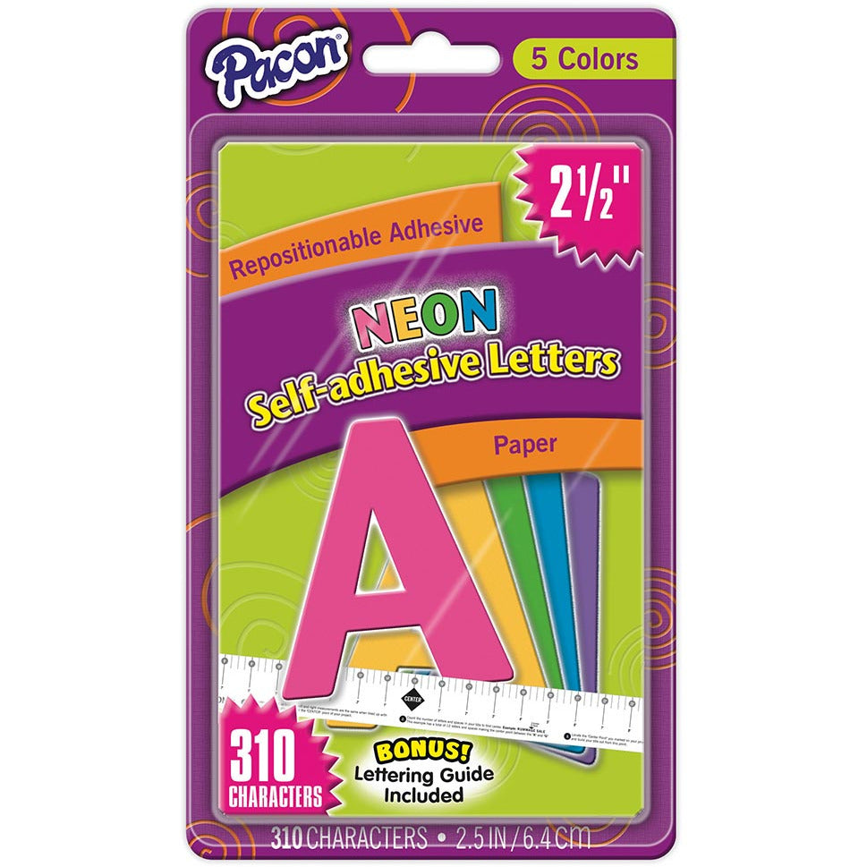 Repositionable Letters Pacon 2 1/2
