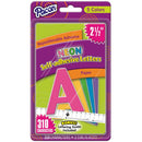 Pacon 2 1/2" Repositionable Neon Self Adhesive Board Letters - 310 Characters