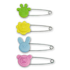 Abel Animal Safety Pins - Pack of 4