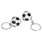 Unique Party Favors Soccer Ball Keychains - Pack of 12