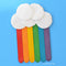 Creative Hands Jumbo Color Rainbow Sticks - Pack of 75