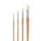 Sinoart Long Oil & Acrylic Artist Bristle Brush Round  - Pack of 1