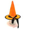 Satin Witch Hat - Orange