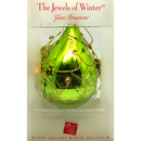 Jewels of Winter Medium Glass Ornament with Decoration