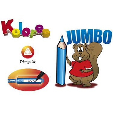 Kores Jumbo Coloring Pencils - Set of 12