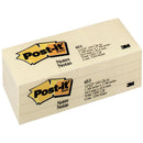 3M Post-it® Notes 1.5"x2" - Pack of 12