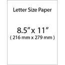 White Letter Size (8.5"x11") Copy Paper - 500 Sheets