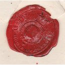 Red Sealing Wax Wicks 10cm - Single Stick