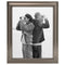 Malden Classic Metal Molding Brushed Silver 8x10" Photo Frame