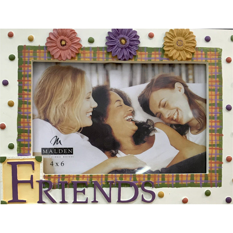 Malden Friends Daisy Ceramic 4x6" Photo Frame