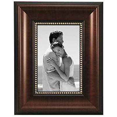 Malden Elegant Rosewood with Beads 4x6" Photo Frame