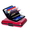 Aluminum Security Credit Card Wallet 11x7.5x1.8 cm