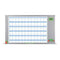 Rexel NOBO 600x1035 mm Multi-Year Performance Plus Planning Whiteboard
