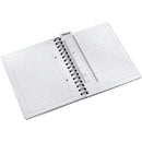 Leitz WOW Spiral Notebook  Lined 80 Sheets A4